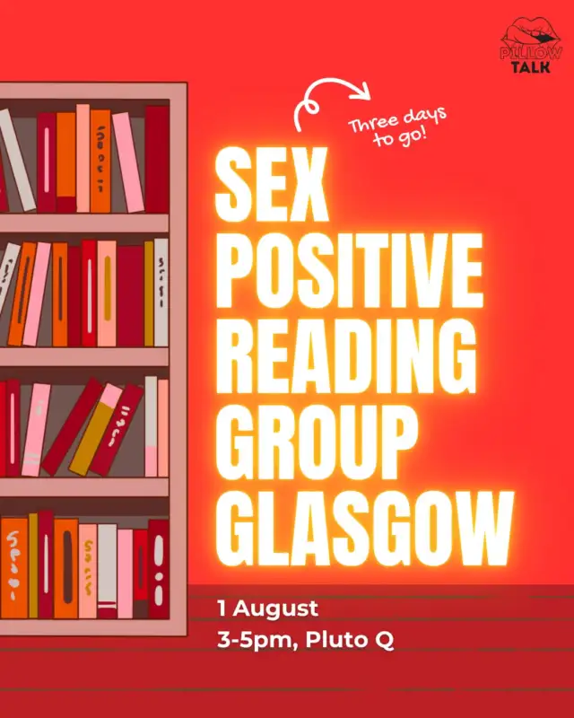 Three days to go 🔥 This Saturday, we'll be chatting about chapter 2 of No Fats No Fems, "Gender, Sex, and Everything in Between", which you can find at the link in our bio, where you'll also be able to sign up for the event.

There is no pressure to have read the whole extract or to be an expert. The reading group is a chance for a chat, a laugh, and a snack.

#readinggroup #glasgowevents #bookclubbook #whatsonglasgow #glasgowsouthside #bookclubglasgow #bookclubscotland