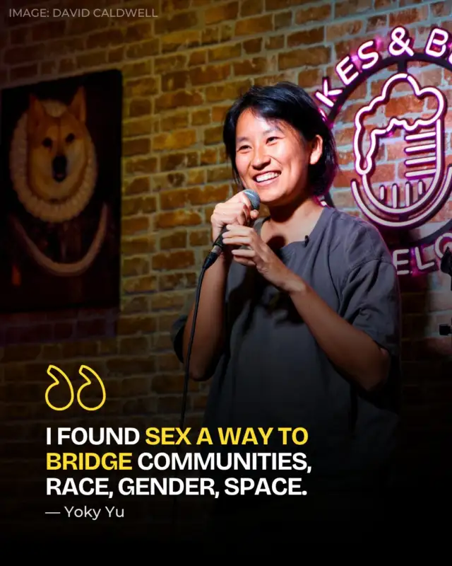 What do anal sex, therapy and stand-up comedy have in common? Quite a lot, according to Yoky Yu. 

In her Fringe show East Infection, therapist-comedian Yoky uses filthy jokes to explore sex, shame, politics, racism and trauma.

She tells Malu Bahia why sex can be a “sneaky way to talk about other impossible [matters]”, how comedy can normalise the parts of ourselves we’re embarrassed by, and why she sees both therapy and stand-up as ways of connecting with people.

And her advice for winning over an audience?

“You have to lube [the audience] up first, and do it slowly and gradually.”

👇🏼 Comment "bridge" to get the article straight to your DMs, or head to the link in bio to read the full piece.