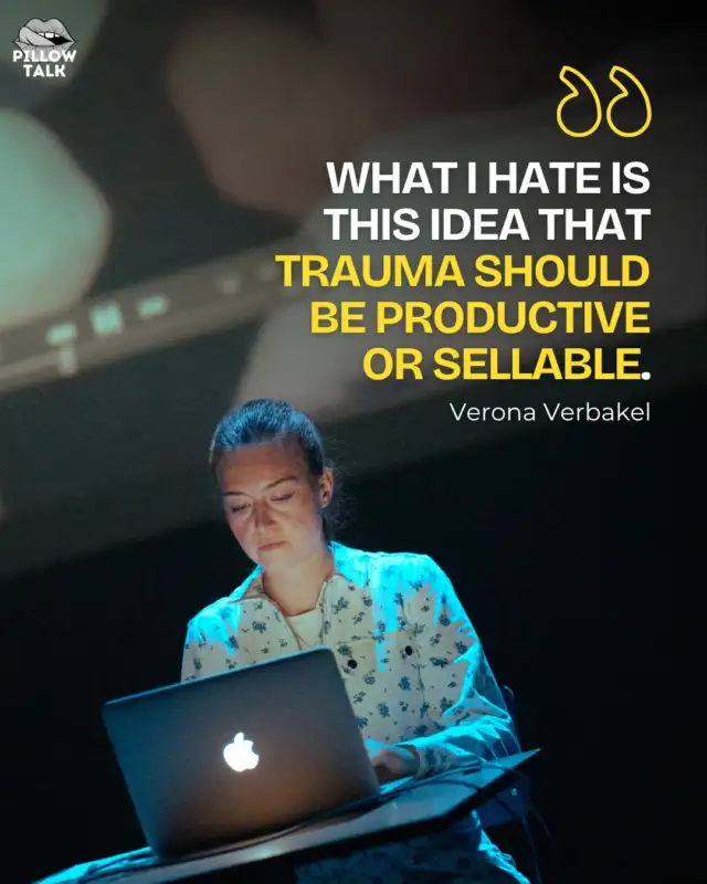 “Sometimes the world wants you to create this Disney version of your story.”

In OnlyFans for Therapy, actress Verona Verbakel pushes back against the idea that trauma should come with a neat arc: something terrible happens, you go to therapy, overcome it, and emerge thriving on the other side.

Her show instead returns to places and memories she had avoided for more than 25 years, asking what it means to confront the past without demanding closure from it.

We spoke to Verona about revisiting difficult memories onstage, the strange intimacy of sharing deeply personal material with strangers, and why recovery doesn’t have to be tidy, inspirational or easily packaged.

👇🏼 Comment "therapy" to get the article straight to your DMs, or head to the link in bio to read the full piece.