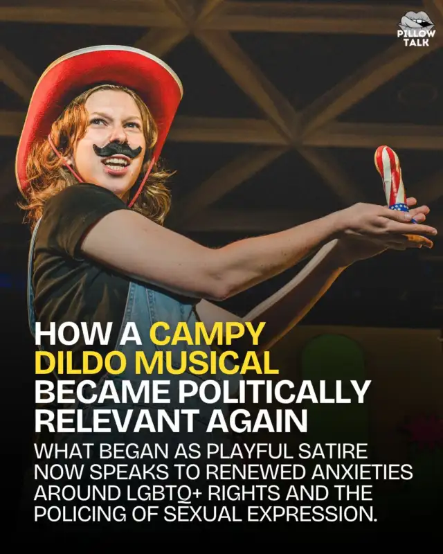 What began as a joke about an absurd law now lands very differently.

Texas Annie co-writer Jenn Howd (@jennhowd) spoke to @tabitharayne about growing up with sexual shame, finding healing through writing, and why making a joyful, sex-positive show can feel newly urgent in a more hostile political climate.

We also talk about self-love, queer freedom, taking the show to Texas and, naturally, an astral-projecting sex educator who inhabits a Fleshlight.

👇🏼 Comment "Texas” and we’ll send the article straight to your DMs, or head to the link in bio to read the full piece.